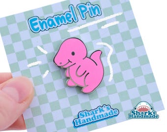 T-rex enamel pin