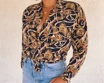 ladies versace blouse