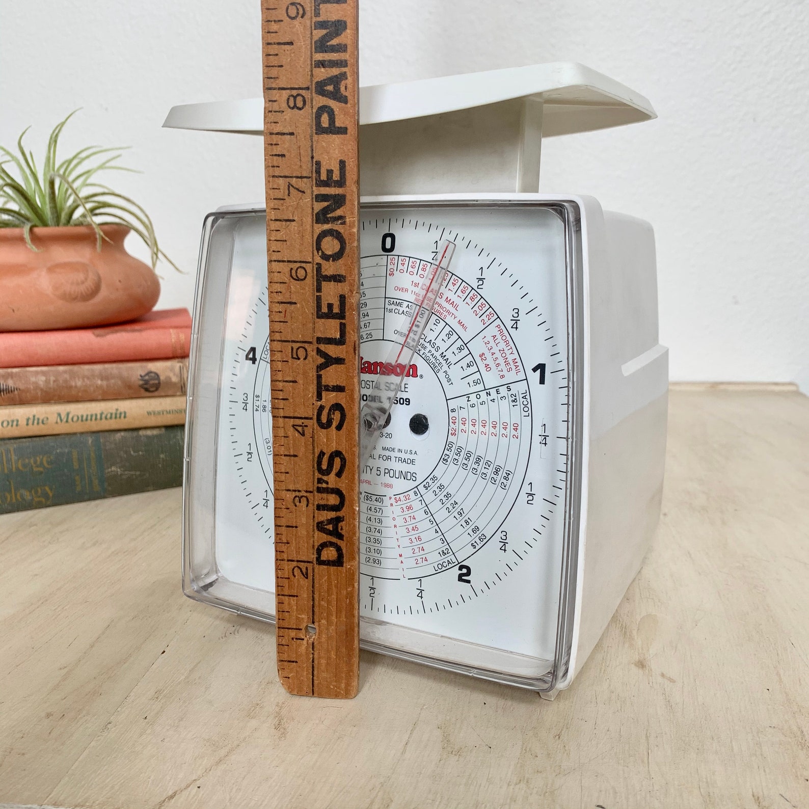 Vintage Hanson Postal Scale Model 1509 Accurate 5 Pound Etsy