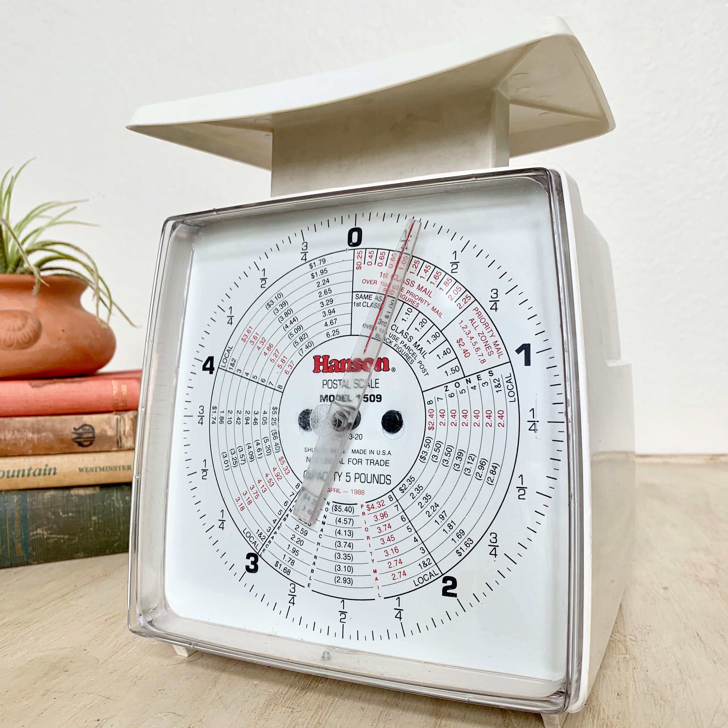Vintage Hanson Postal Scale Model 1509 Accurate 5 Pound Etsy