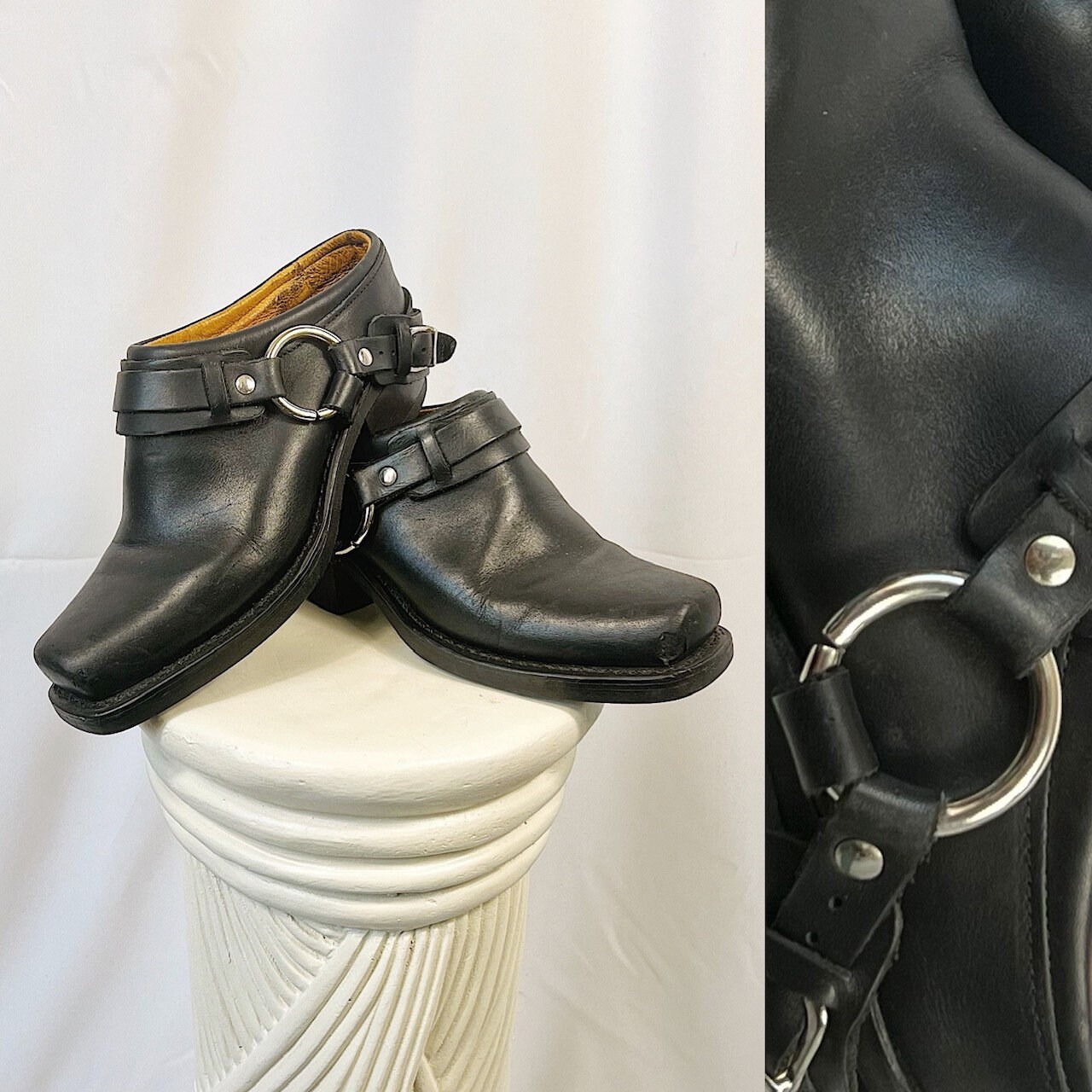 frye harness clog
