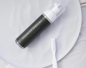 Home Jewelry Cleaner Chemical-free Jewelry Cleaner: Biodegradable Formula Safe Gentle Foaming Protects Pearls & Delicate Stones