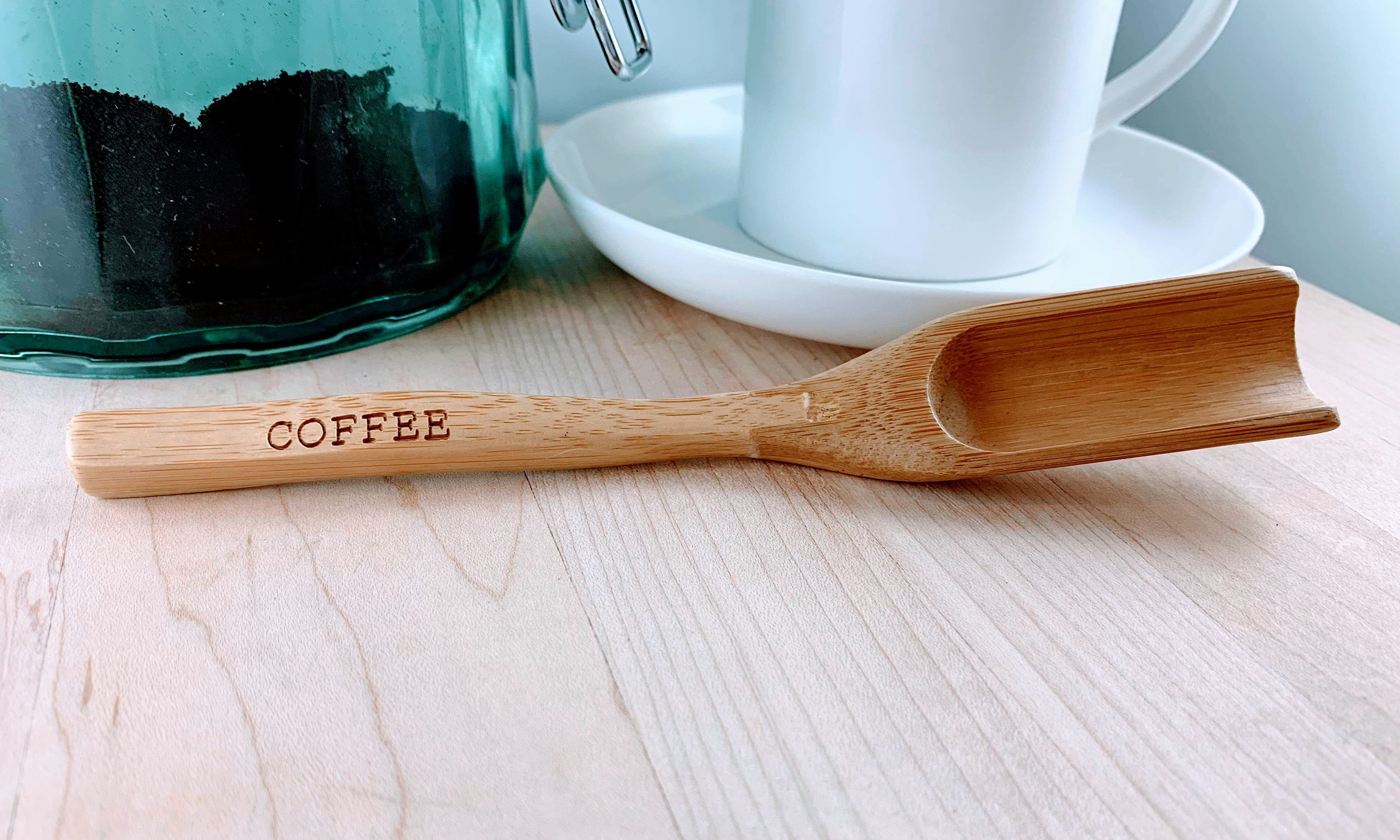 Personalized Coffee Scoop Custom Kitchen Spoon Engraved Etsy