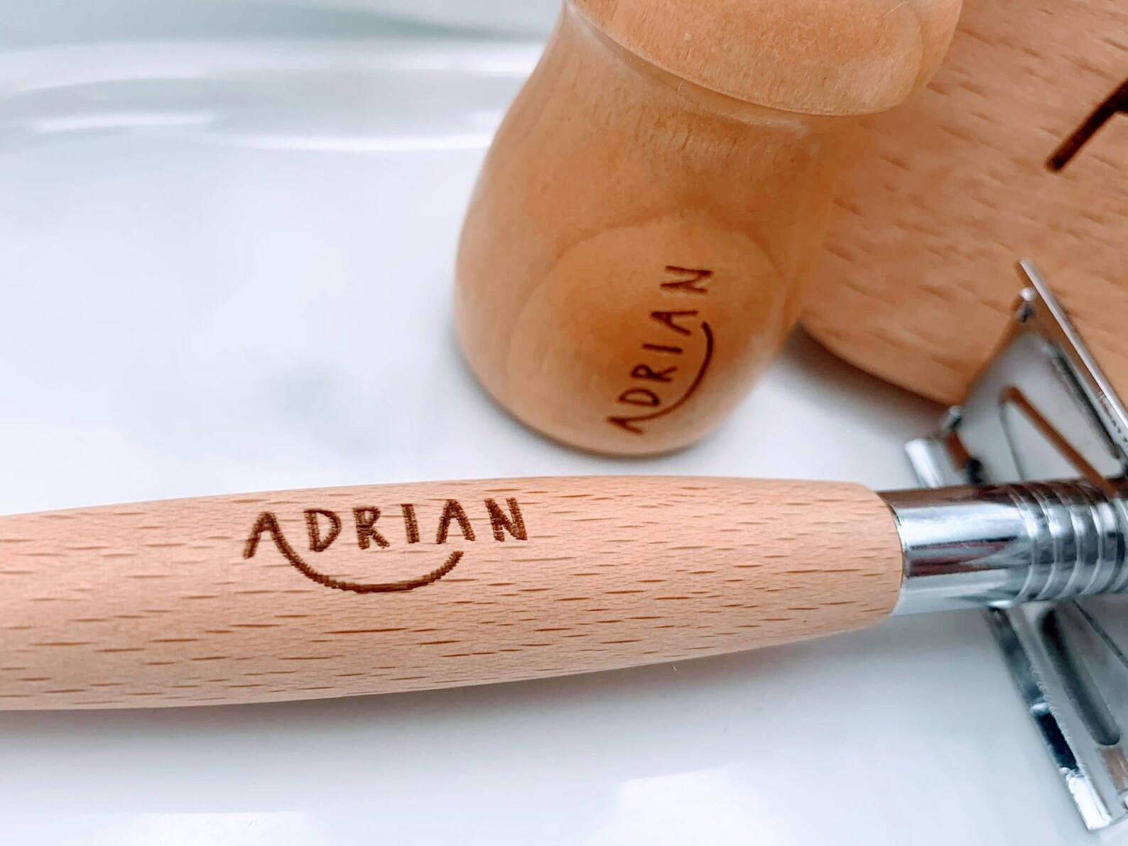 Personalized Shaving Kit Gift Set Custom Beard Care Set Etsy