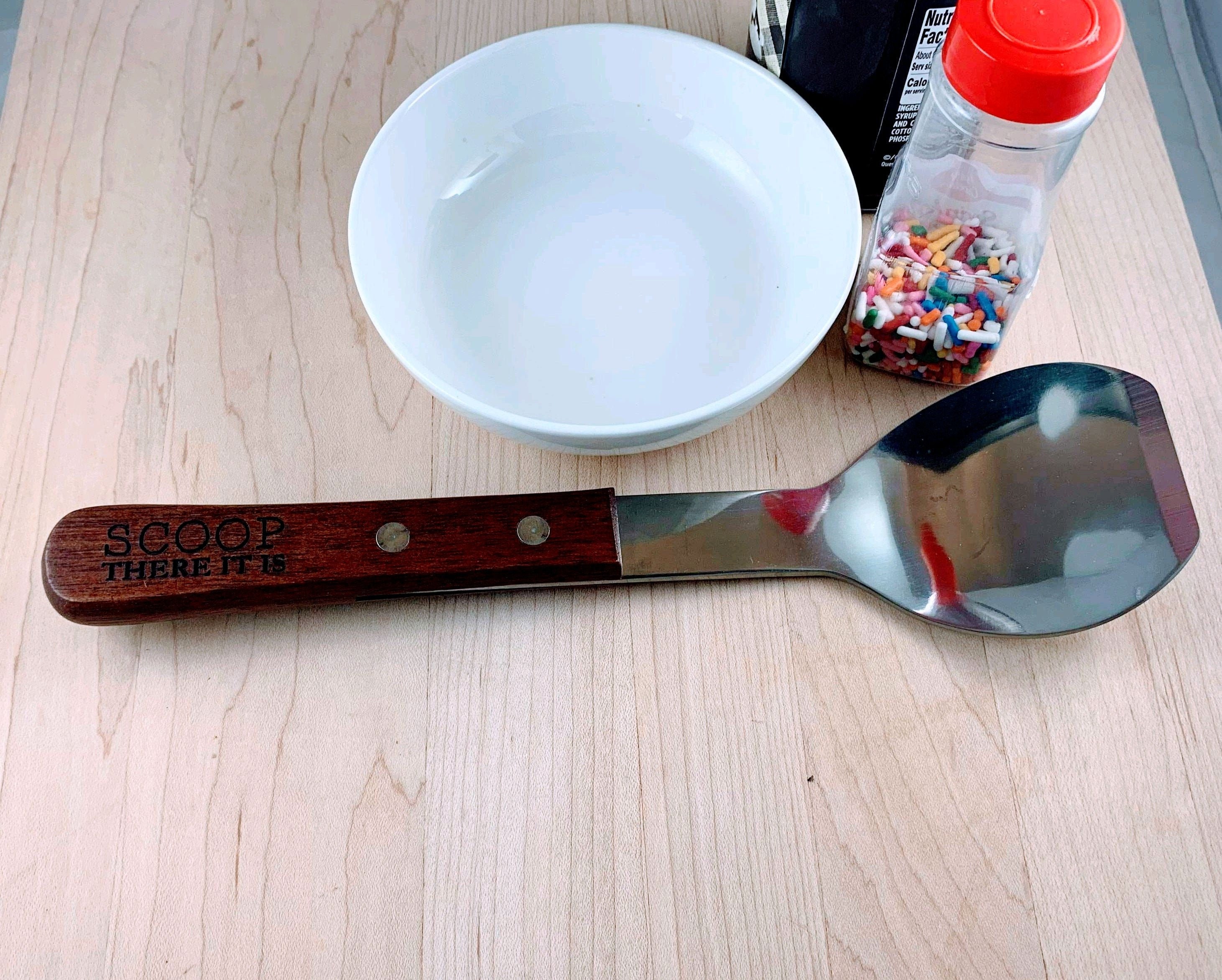 Custom Ice Cream Spade Engraved Ice Cream Spade Personalized Ice Cream Scoop  Kitchen Gadget 