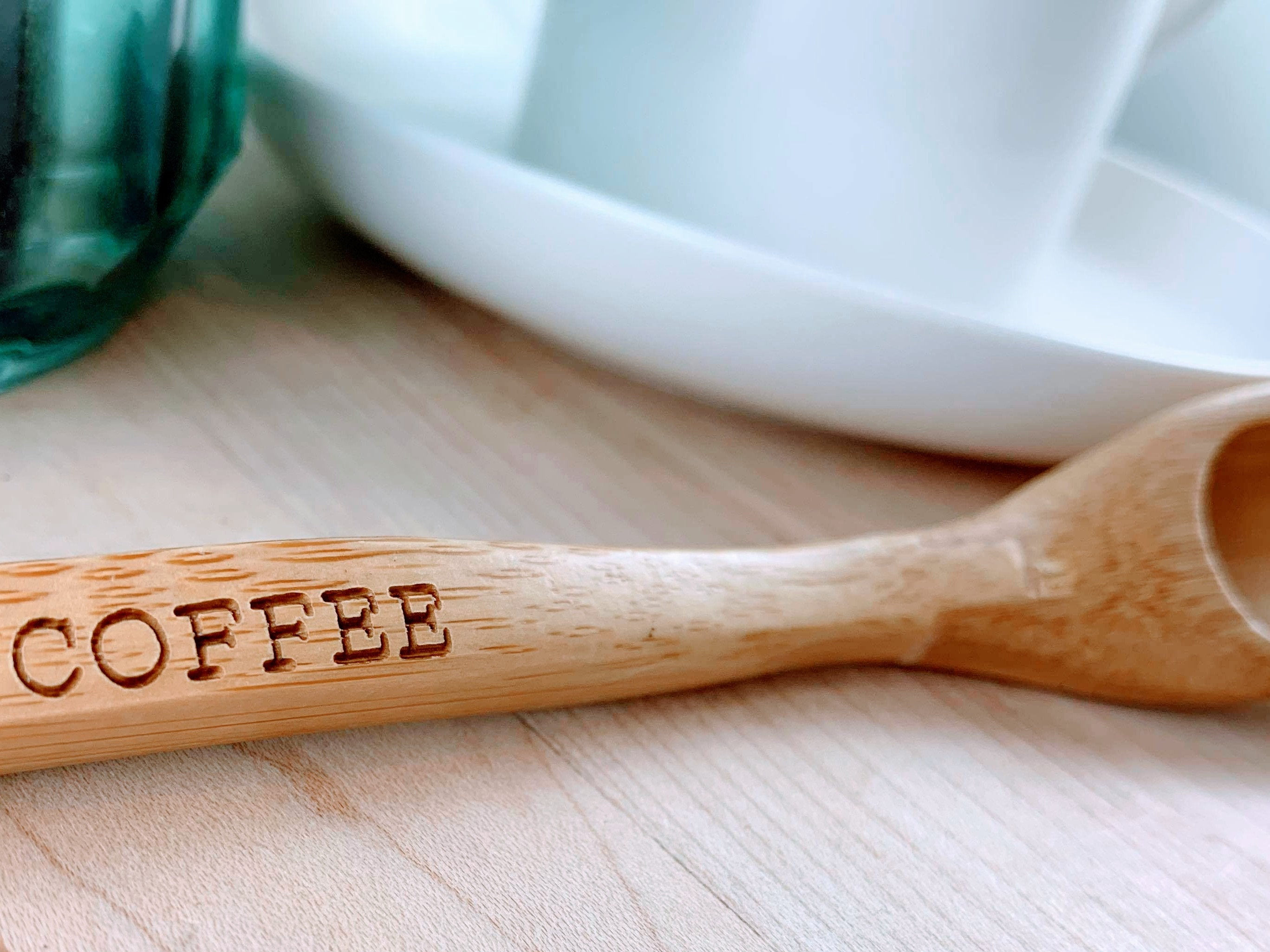 Personalized Coffee Scoop Custom Kitchen Spoon Engraved Etsy