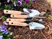 4 pc. Personalized Gardening Tools, Customized Garden Set, Engraved Gardening Set, Stainless Steel Garden Tool Set