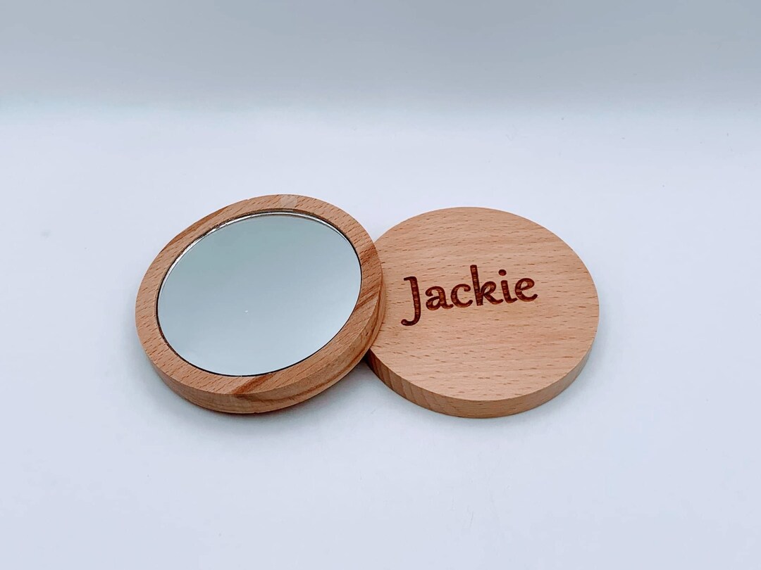 Personalized Handheld Mirror, Custom Handheld Mirror, Engraved Gift