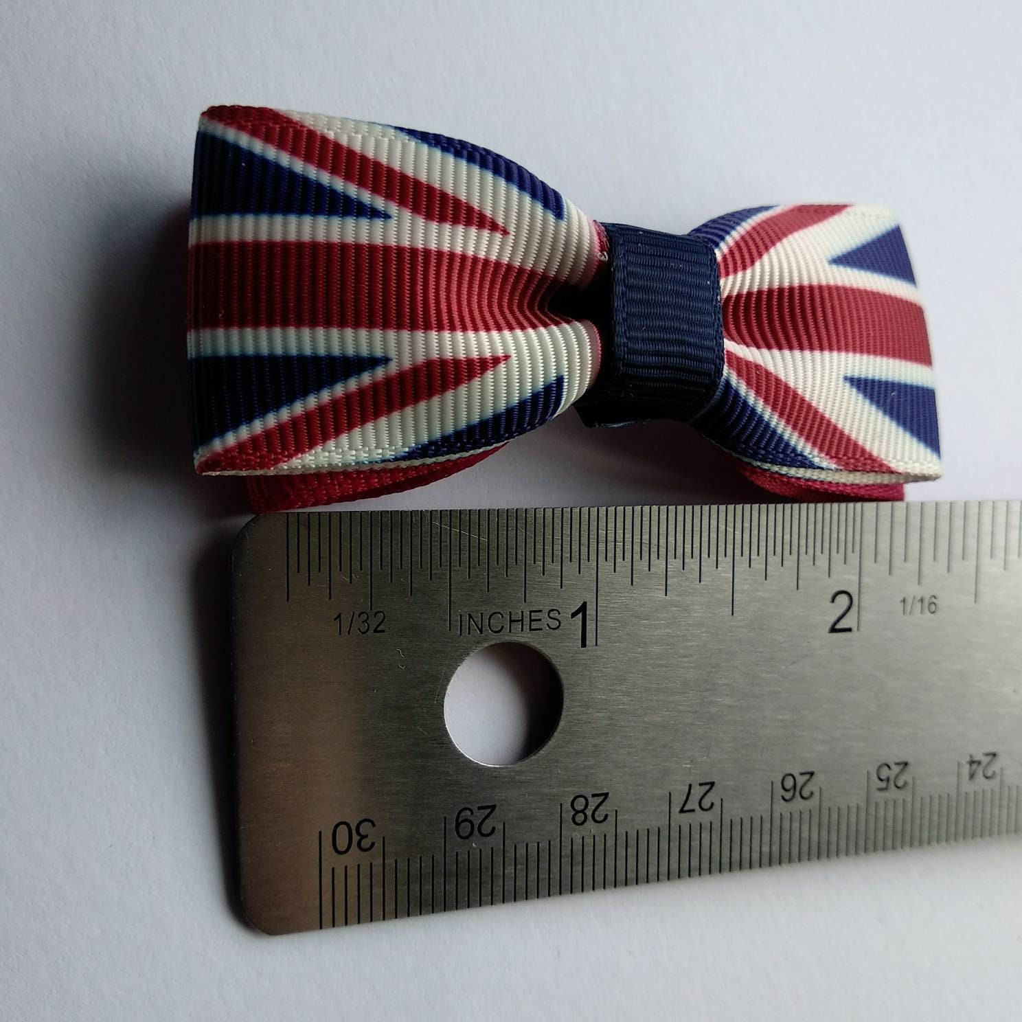 British Flag Hair Clips Pair of Small Handmade Union Flag Etsy UK