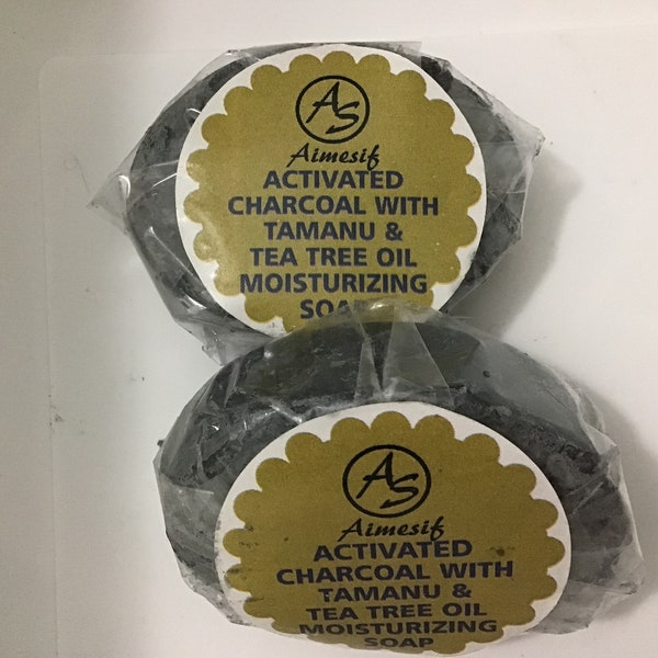 Handmade soap, Bar Soap, Activated Charcoal Soap, Acne Soap, Charcoal Soap, Complexion Soap