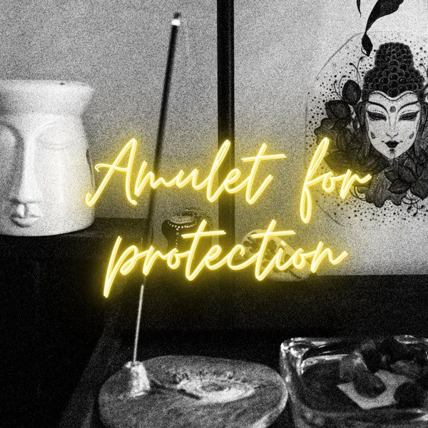 Digital amulet for protection / Digital protection card/ Digital protection sticker/ Smartphone Wallpaper