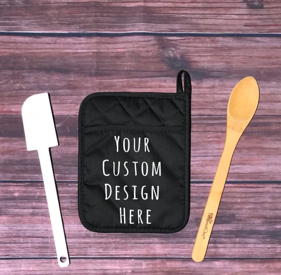 Custom Potholder Personalized Pot Holder Kitchen Pot Etsy