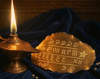 Ultimate Protection With The Seal of Ism Azam, Against Hexes, Curses, Black Magic, Evil Eyes, Powerful Protective Arabic Magical Amulet