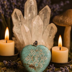 The Heart of Venus, Arabic Magical Amulet for Love Attraction, Radiance & Personal Magnetism
