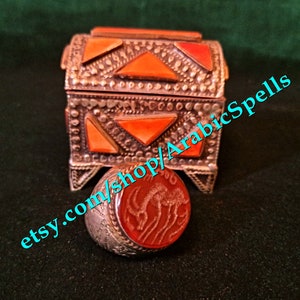 Jinn Pact/ One of a Kind Jinn Ring of the Mighty and Powerful Ibliss Son King Danhash image 3