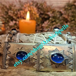 Divine Guidance, Wisdom, Spiritual Authority &  Supernatural Abilities, Arabic Magical Talisman Necklace of The Elder Marid Ashmakar