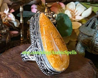 El Anillo Mágico de Sharizad al-Shams, Alma de Llama del Sol, Amuleto Árabe de Fuego Divino