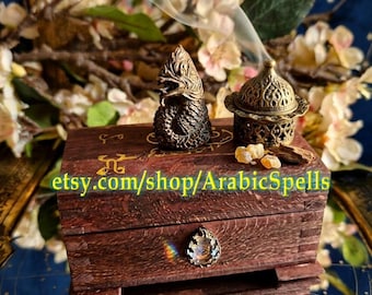 The Magical Ring of Zafar Al-Hayy, The Eternal Jinn Serpent King, Transformation & Renewal, Magical Enhancement, Hidden Knowledge
