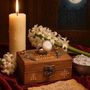 The Ring of The Jinn King Murah Al-Abyadh (مره الأبيض) ”Father of the Light” Wisdom, Magical Mastery & Immense Spiritual Influence