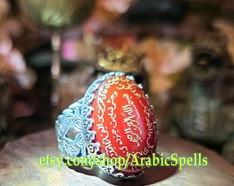 Powerful Six Jinn Rulers of The Mystical Realm of Mount Qaf, Extreme Arabic Magical Amulet For Unlimited Potential & Supernatural Abilities