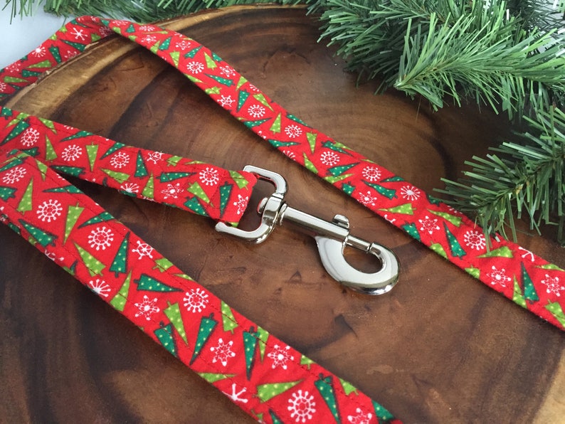 Christmas Tree Dog Collar Leash Set Christmas Dog Collar and | Etsy