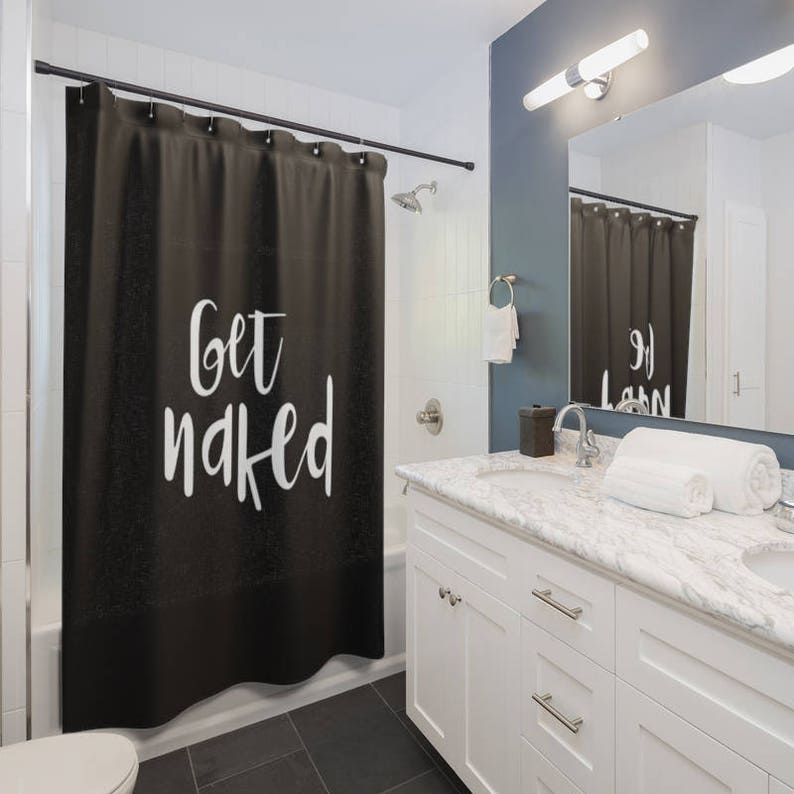 HVEST Get Naked Shower Curtain Funny Mermaid In Bathtub Shower Curtain Hooks Set Bathroom Decor Pretty Girl Polyester Waterproof Fabric Bath Accessories 8481ea43 B536 4368 80fc 68e1235ce211.e69b0520b19d5d5be0e96dd27cfdf755 7 thumbnail image