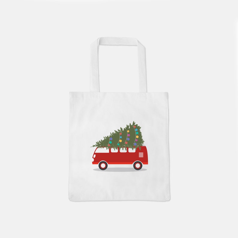 Christmas Bag Xmas Bag Xmas Tote Cotton Tote Bag Christmas Cotton Tote Cotton Canvas Tote Heavy Christmas Tote Bag Holiday Tote Bag