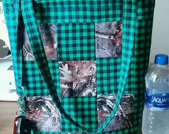 Quilted Camouflage Purse
