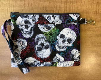 Mystic Skull Wristlet