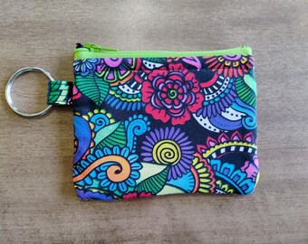 Zentangle Keyring Wallet