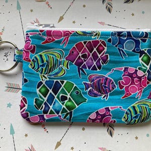 Fish Keyring Pouch Wallet