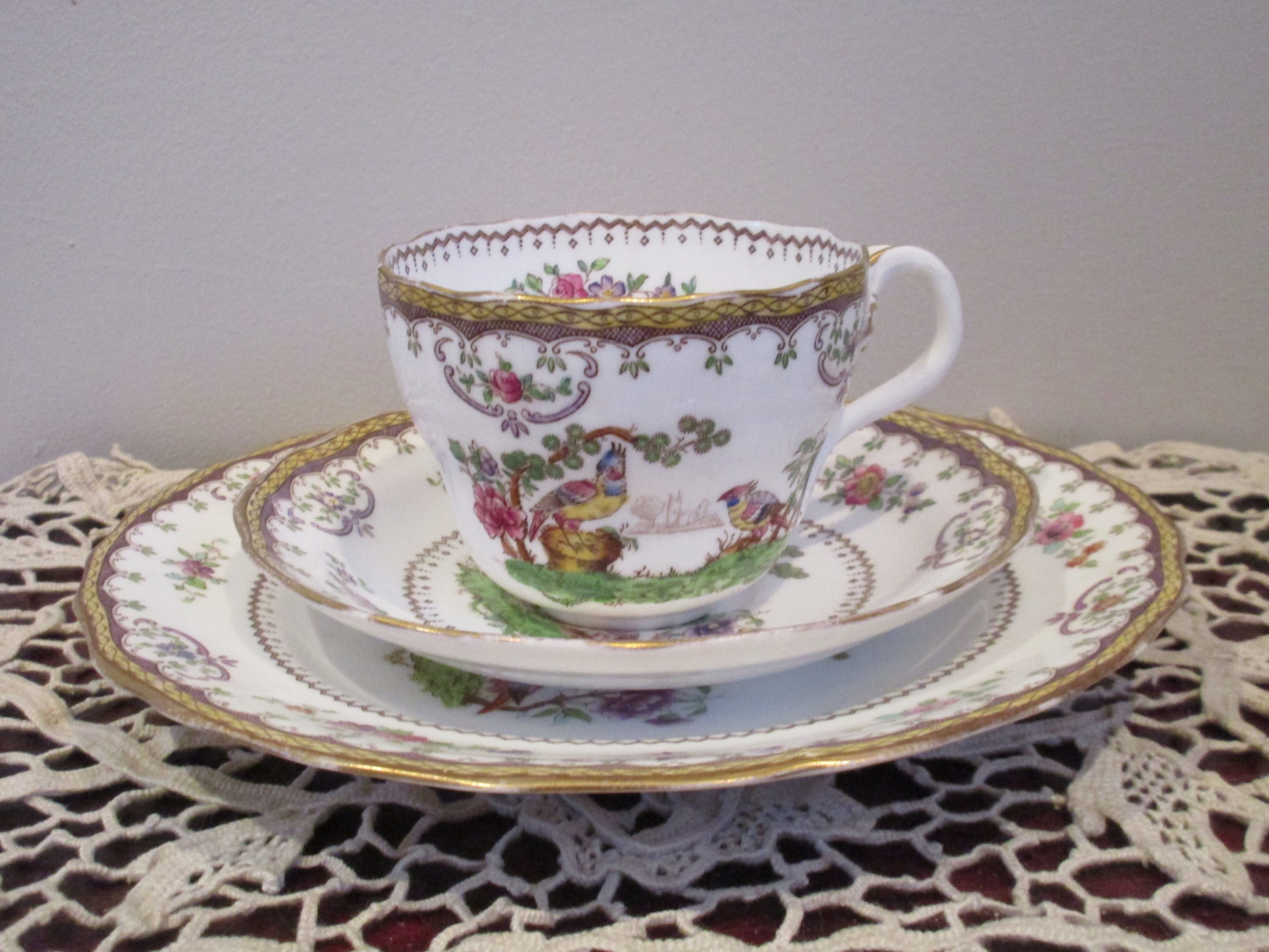 クリスマスファッション Vintage / Antique SPODE COPELAND China  スポード