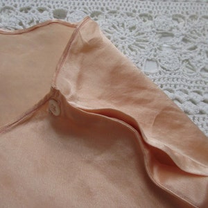 Beautiful Vintage Apricot SILK TAP PANTS with Lace Insert French Knickers Vintage Lingerie image 5
