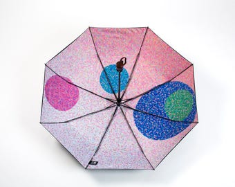 Stylish Graphic Art Umbrella,Compact,Windproof, Swedish Design