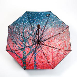 Parapluie artistique, matériaux solides et élégant, design unique, cadeau inoubliable, parapluie.