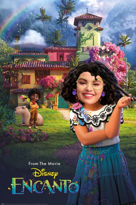 Www cinefan pw Encanto Encanto / Mirabel Close-up 3 / Fun Gag Gift / Add Your Face / - Etsy