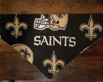 Saints NFL Over The Collar Hundehalsband Bandana