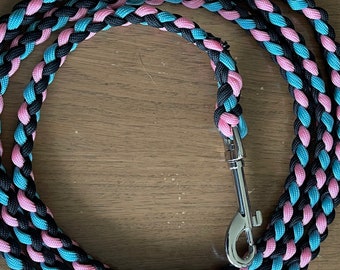Unicorn 550 Paracord 4-strengs gevlochten hondenriem in 4 ft of 6 ft/hondenriem/honden/puppy's