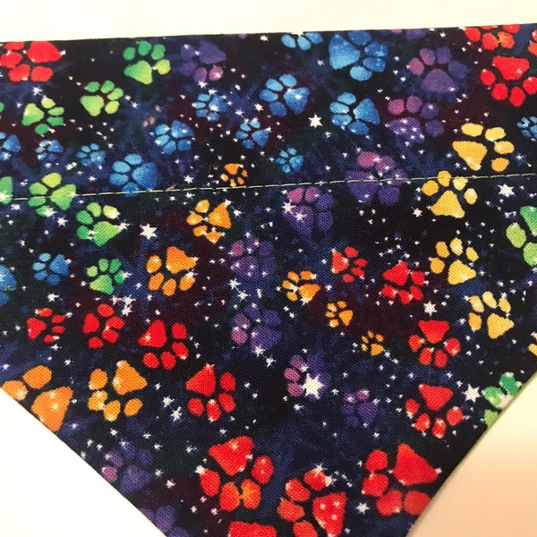 Groovy Paws Over The Collar Dog Bandana/Clearence Sale