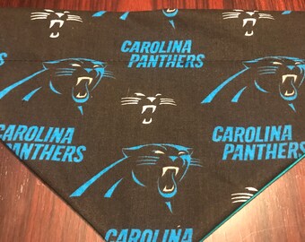 Carolina Panthers NFL Pver The Collar Dog  Bandanas