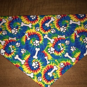 Hippy Dog Over The Collar Dog Bandana