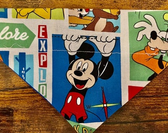 Topolino originale sopra il collare Bandana per cani/Regali/Vestiti per cani