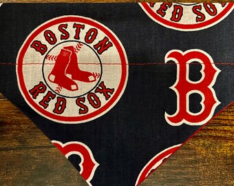 Boston Red Sox, MLB über dem Halsband Hundebandana / Geschenke / Hundekleidung / Hundezubehör /