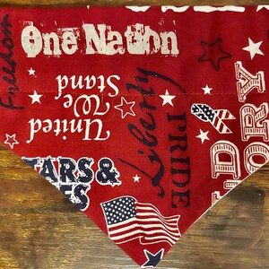 Liberty Over The Collar Dog Bandana/Dog Clothes/Matching Hair Scrunchie/Gifts