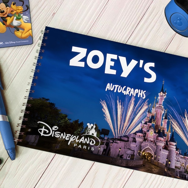 Disneyland Paris Autograph Book Etsy UK