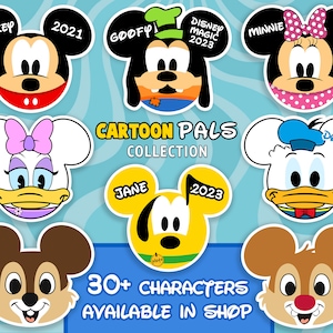 Personalised Disney Magnet - Themed Character Fridge Magnet / Disney Cruise Stateroom Door Decoration - Strong & Durable