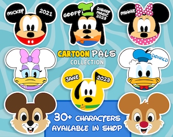 Personalised Disney Magnet - Themed Character Fridge Magnet / Disney Cruise Stateroom Door Decoration - Strong & Durable