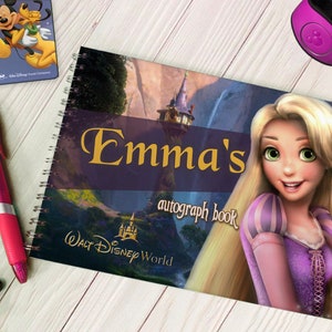 Disney Princess Libro de autógrafos con bolígrafo
