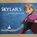 Personalised Frozen (elsa / Anna / Olaf) Autograph Book - Disneyland ...