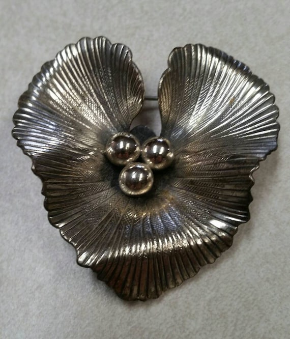 1950's Beau Sterling Modernist Heart